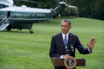 أوباما يؤكد عدم إرسال قوات برية إلى العراق 