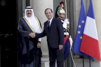 هولاند يبحث ملفي العراق وسوريا مع الأمير متعب