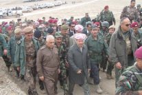 بارزاني: استفتاء حول المناطق المتنازع عليها لانضمامها للاقليم