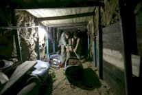 جهاز الامن في غزة يؤكد اغلاق جميع الانفاق على الحدود مع مصر