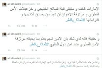 صراع إماراتي قطري على تويتر!