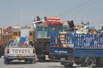 نزوح عشرة الاف اسرة من منطقة القتال في شمال اليمن