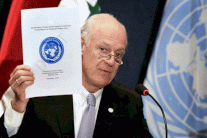 واشنطن ولندن ترحبان بمهمة دي ميستورا 