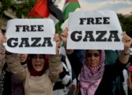 الالاف يتظاهرون في شمال نيجيريا تضامنا مع غزة