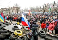 مقتل 13 مدنيًا بينهم طفلان في معارك في غورليفكا شرق أوكرانيا