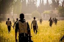 مقاتلو المعارضة السورية يتقدمون في اتجاه مطار حماة العسكري