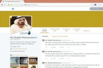 6 ملايين متابع لحاكم دبي على تويتر وفايسبوك