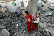  اكثر من الفي فلسطيني قتلوا في الهجوم الاسرائيلي على غزة 