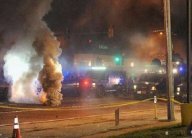 الشرطة الاميركية تقتل رجلا مسلحا بسكين قرب فرغسن