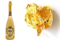 نبيذ حلال بأوراق الذهب