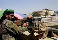 ثلاثة جنود أفغان كانوا يشاركون في تدريب في قاعدة أميركية