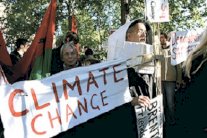  الالاف يتظاهرون في العالم لدفع الحكومات الى التحرك سريعا ضد التغير المناخي