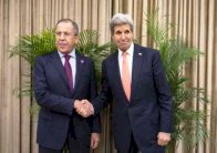 كيري ولافروف يتباحثان حول الشرق الأوسط وأوكرانيا