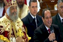 السيسي أول رئيس مصري يهنئ الأقباط بالميلاد