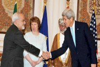 ظريف يجتمع مع كيري في جنيف 