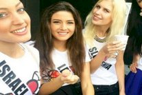 سيلفي لملكة جمال لبنان مع نظيرتها الإسرائيلية