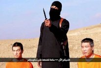 داعش يهدد بذبح رهينتين يابانيتين