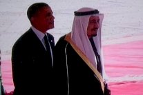 الملك سلمان يلتقي الرئيس الأميركي في الرياض