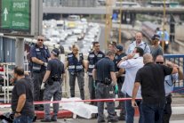 جنازة حاشدة في رام الله لفلسطيني قتل اسرائيليين