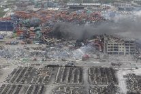  انفجار جديد داخل مستودع في تيانجين بشمال شرق الصين