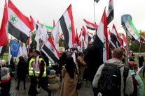 الأحواز ينتفضون في فيينا منددين بالاتفاق النووي