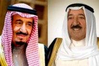 أمير الكويت يتسلم رسالة خطية من الملك سلمان