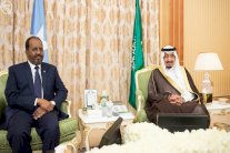 الملك سلمان يستعرض مع رئيس الصومال آخر المستجدات