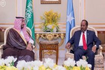 محمد بن سلمان يبحث مع رئيس الصومال التعاون المشترك