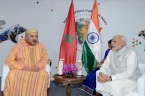 قمة مغربية هندية على هامش منتدى الهند- افريقيا 2015