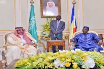 ولي العهد السعودي يتباحث مع رئيس جمهورية تشاد