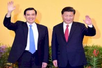 الرئيس الصيني لنظيره التايواني: نحن عائلة واحدة