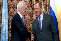 لقاء بين لافروف ودي ميستورا الأربعاء في موسكو