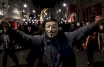 توقيف 50 بعد عنف تخلل تظاهرة ضد الرأسمالية بلندن