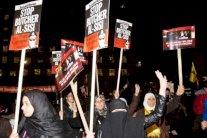 الجماعات الإسلامية تحتشد ضد السيسي في لندن 