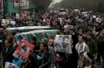 كابول: إطلاق نار تحذيري في تظاهرة ضد استهداف الشيعة