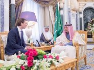 العاهل السعودي يستقبل وزير خارجية النمسا