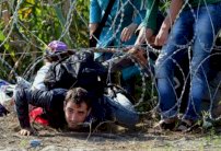 مقدونيا تبني سياجا على حدودها مع اليونان