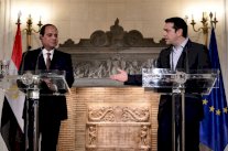 السيسي يدعو الى تعبئة دولية لتأمين الحدود الليبية