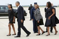 اوباما يبدأ عطلته مع اسرته في هاواي