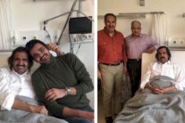 أمير قطر السابق يخضع لجراحة في الساق