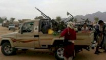 استمرار المعارك في اليمن بين 