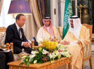 بان كي مون من السعودية ينتصر لشرعية الرئيس اليمني