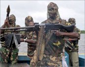 مسلحون يخطفون 4 موظفين في قطاع النفط في دلتا النيجر