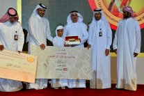 200 طائر حبارى من محمد بن زايد لفائزي