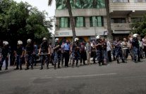 اعتصام لحماس في غزة امام مقر السفارة المصرية