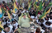 تظاهرة للأكراد في ستراسبورغ للمطالبة بإطلاق أوجلان