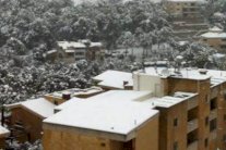 ثلوج العاصفة ويندي تزيّن لبنان وتلامس سواحله