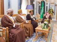 العاهل السعودي يستقبل نائب رئيس وزراء سلطنة عمان