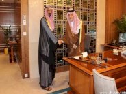 وزير خارجية السعودية يستقبل عبدالله الخالدي