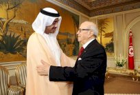 السبسي لبن زايد: تونس تعول على دعم أشقائها 